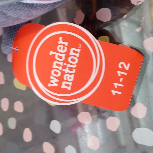 Wonder Nation Grey Kids Shark Slippers Size 11-12 - Picture 7 of 10